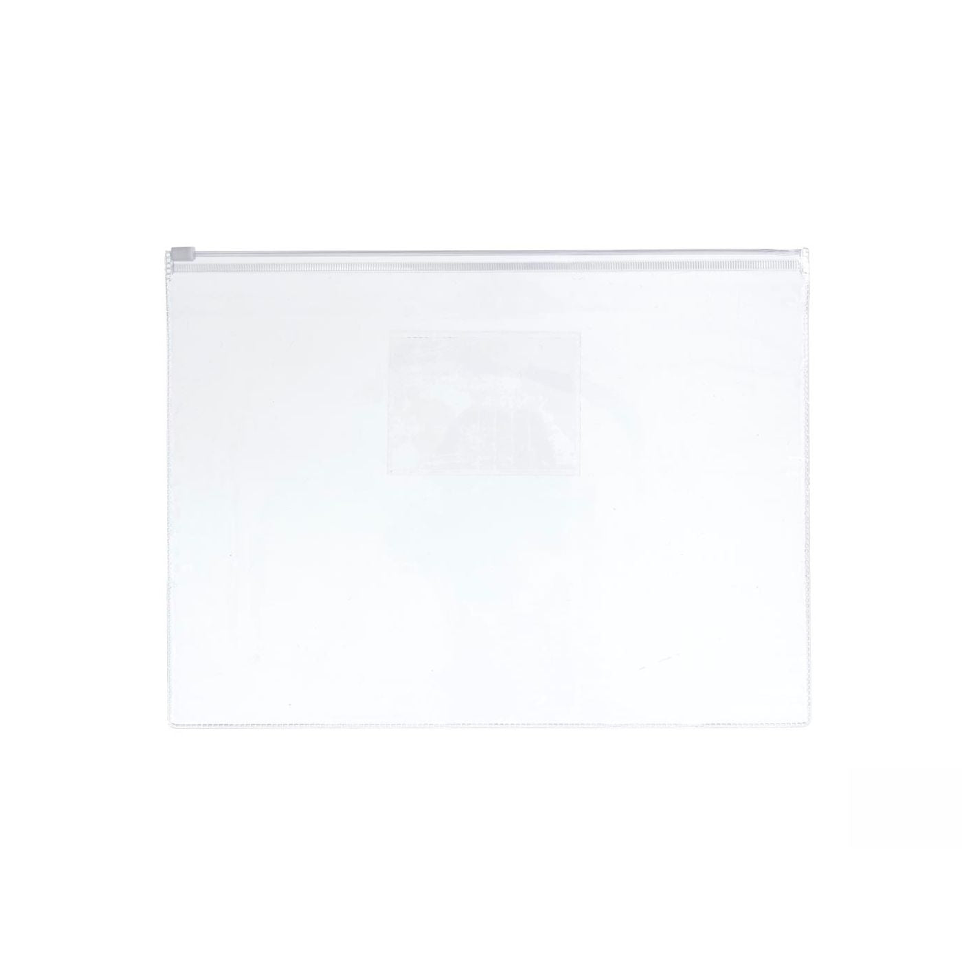 OSC Document Wallet A4 Zip Closure Clear