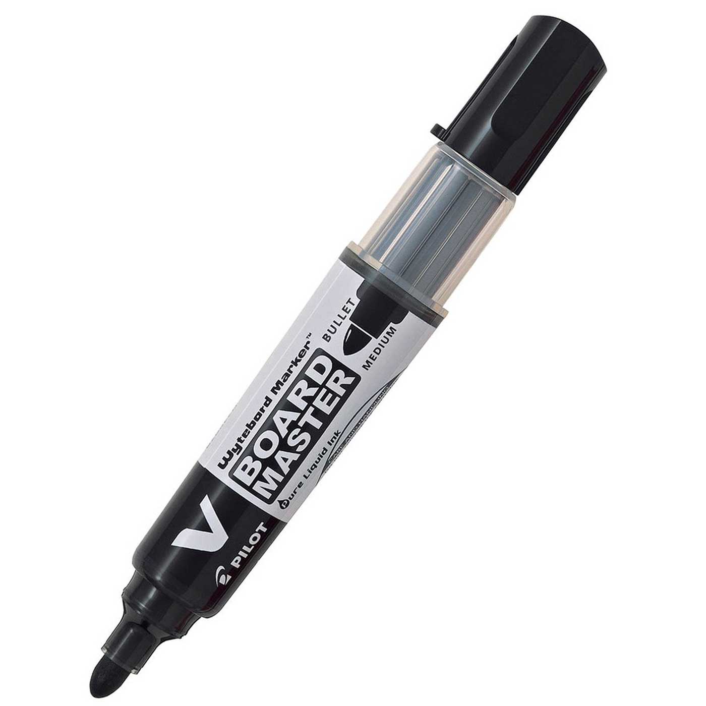 Pilot Whiteboard Marker Refillable V Board Bullet Tip Black