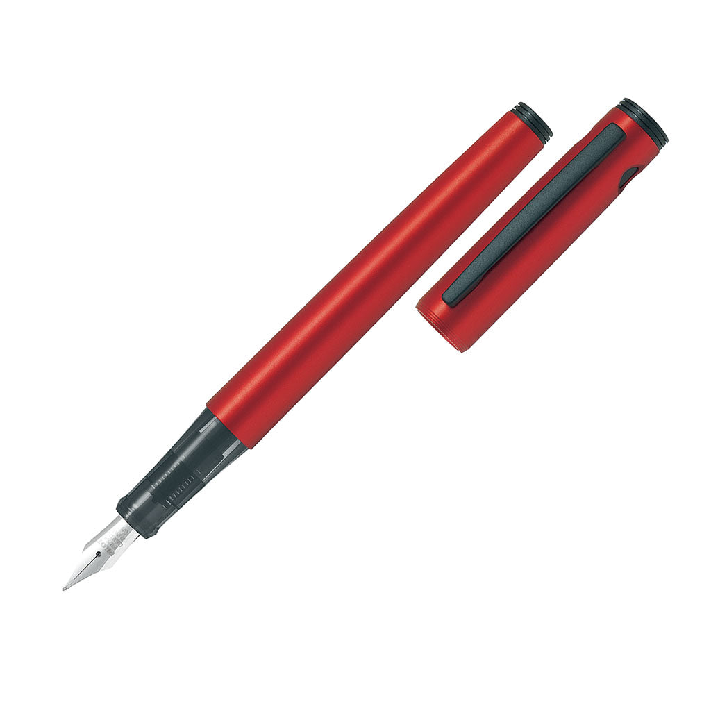 Pilot Explorer Fountain Pen Fine Metallic Red