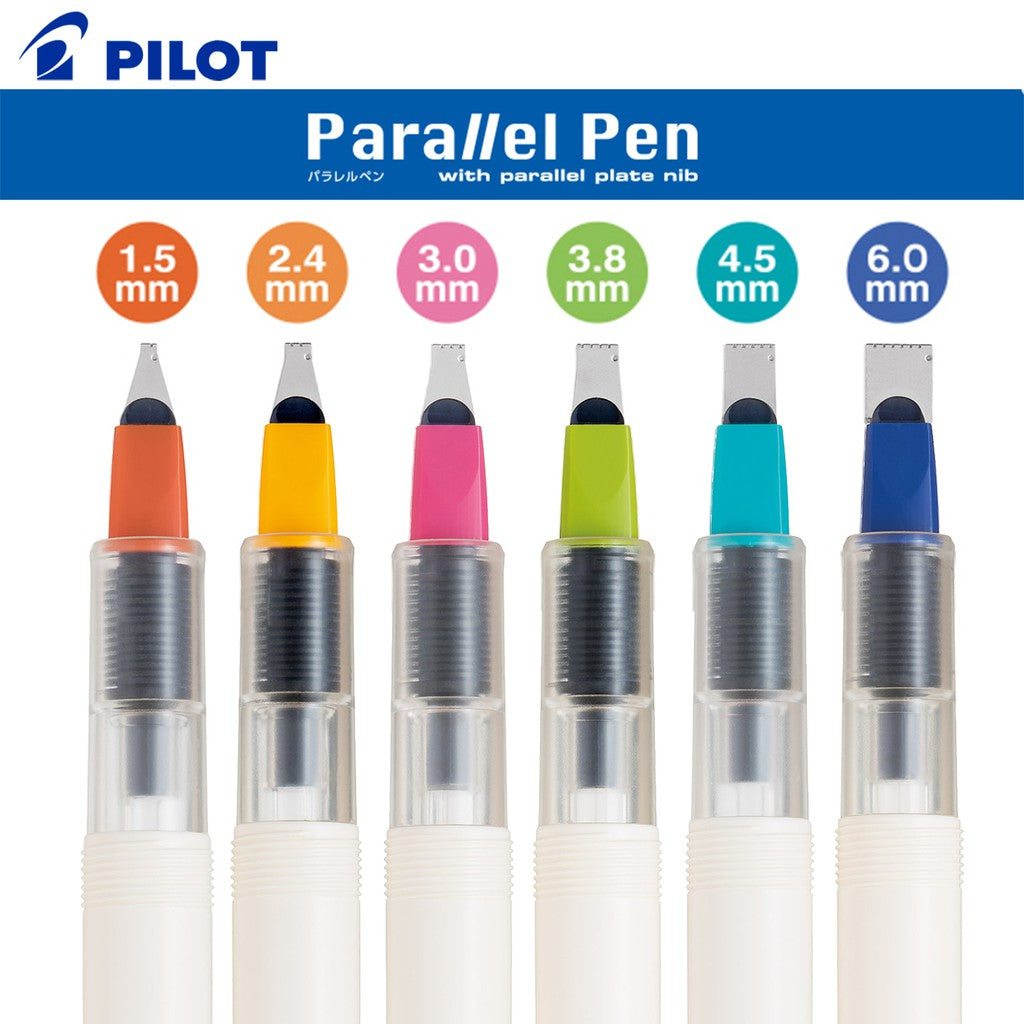 Pilot Parallel Pen Calligraphy Sizes