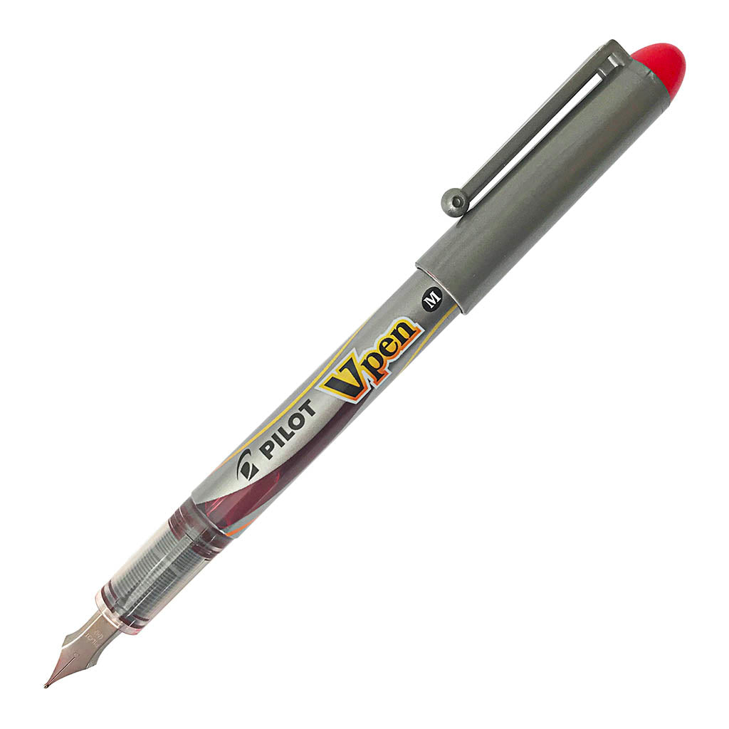 Pilot V-Pen Fountain Pen Medium Red