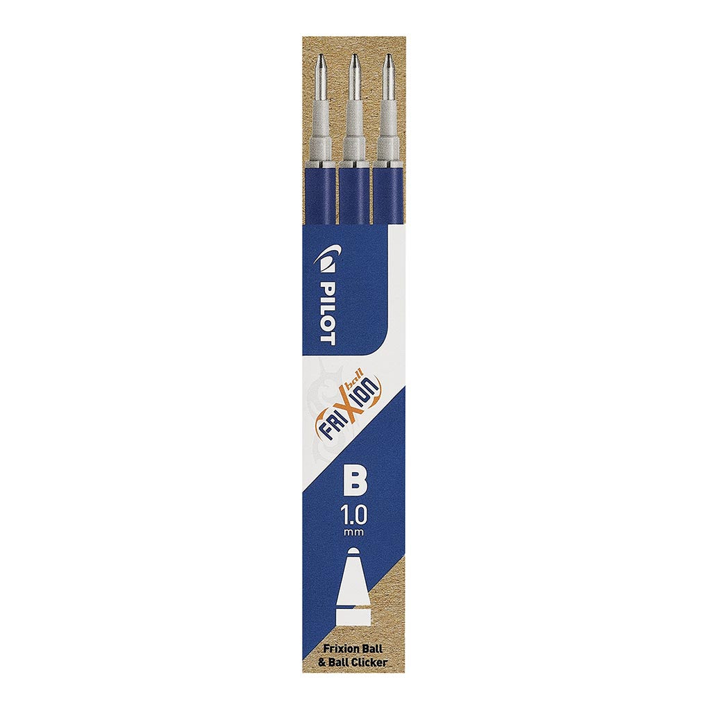 Pilot Frixion Erasable Refill BLS-FR10-L-S3 1.0mm Blue Pack of 3