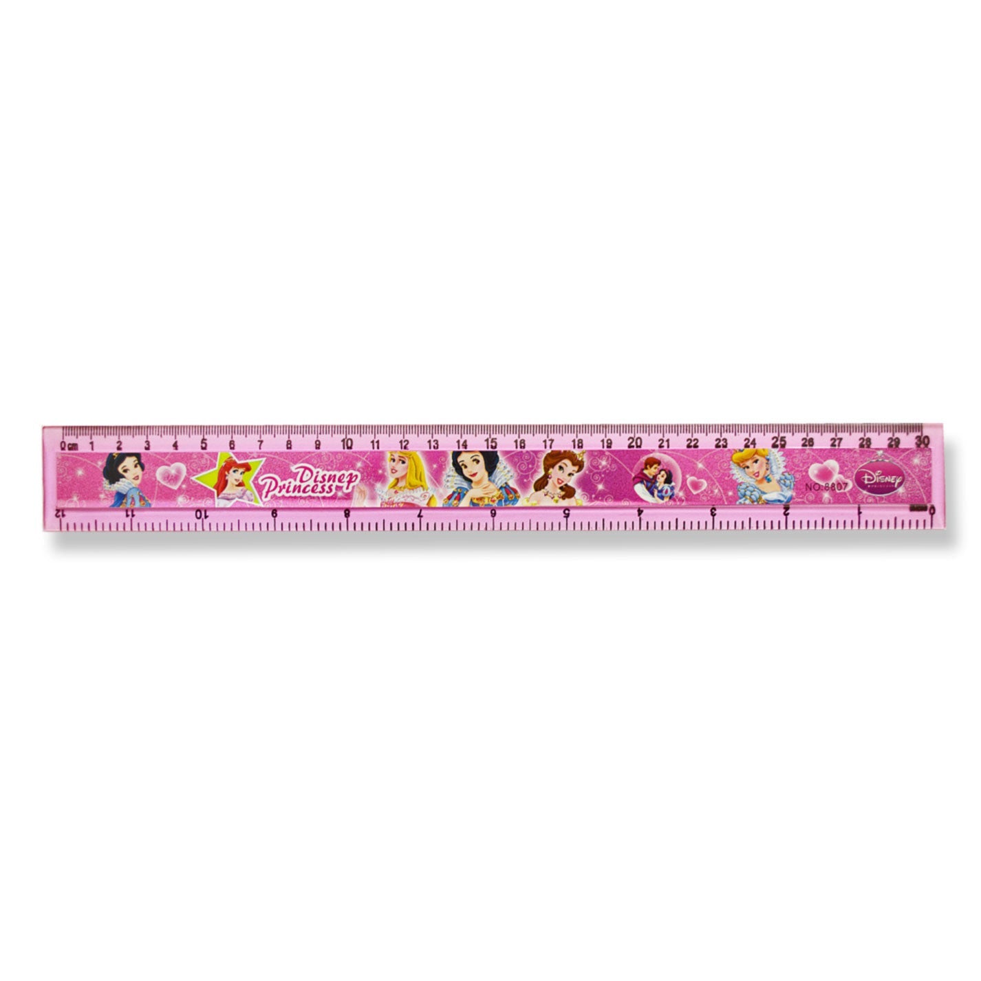 Disney 30 cm Plastic Ruler - Pricess