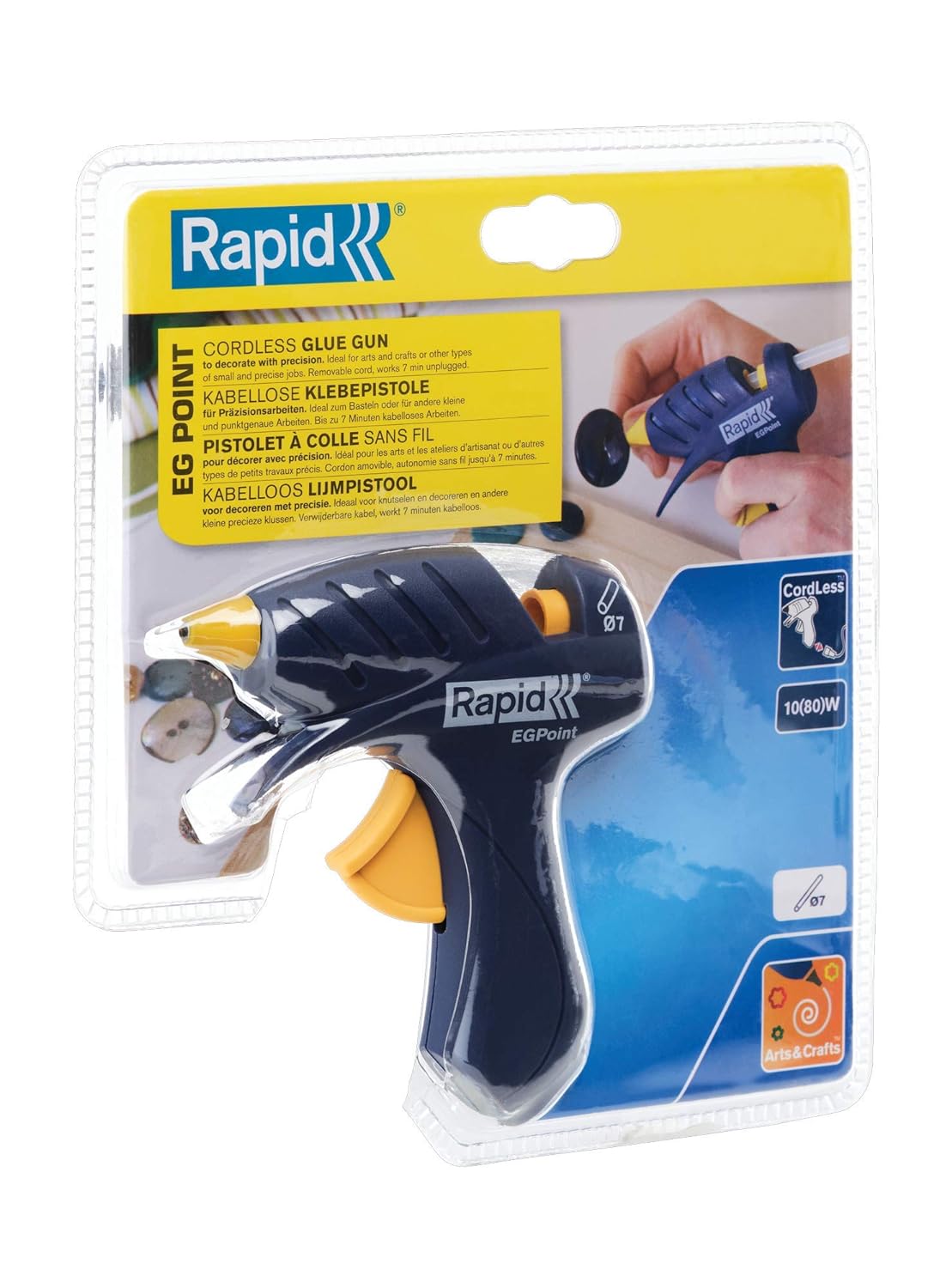 Rapid Glue Gun EG Point 7mm Cordless
