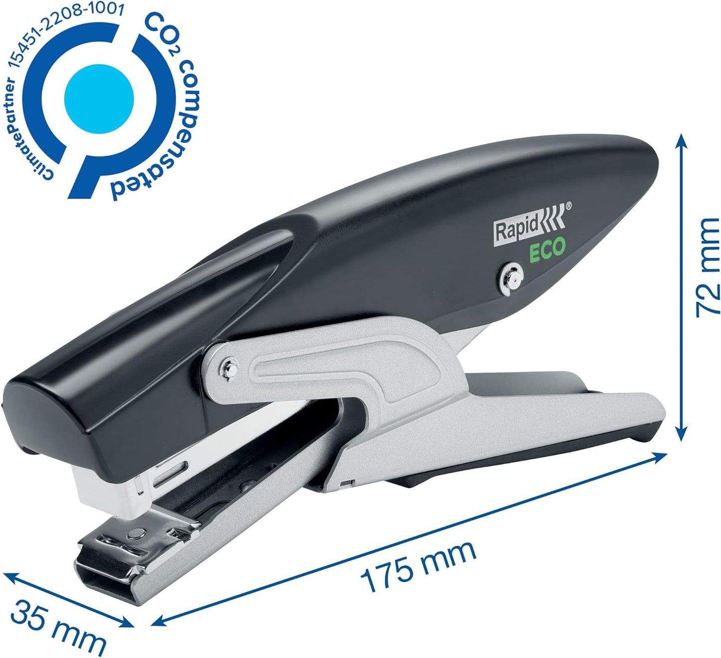 Rapid Stapler Plier Heavy Duty Eco 20 Sheets