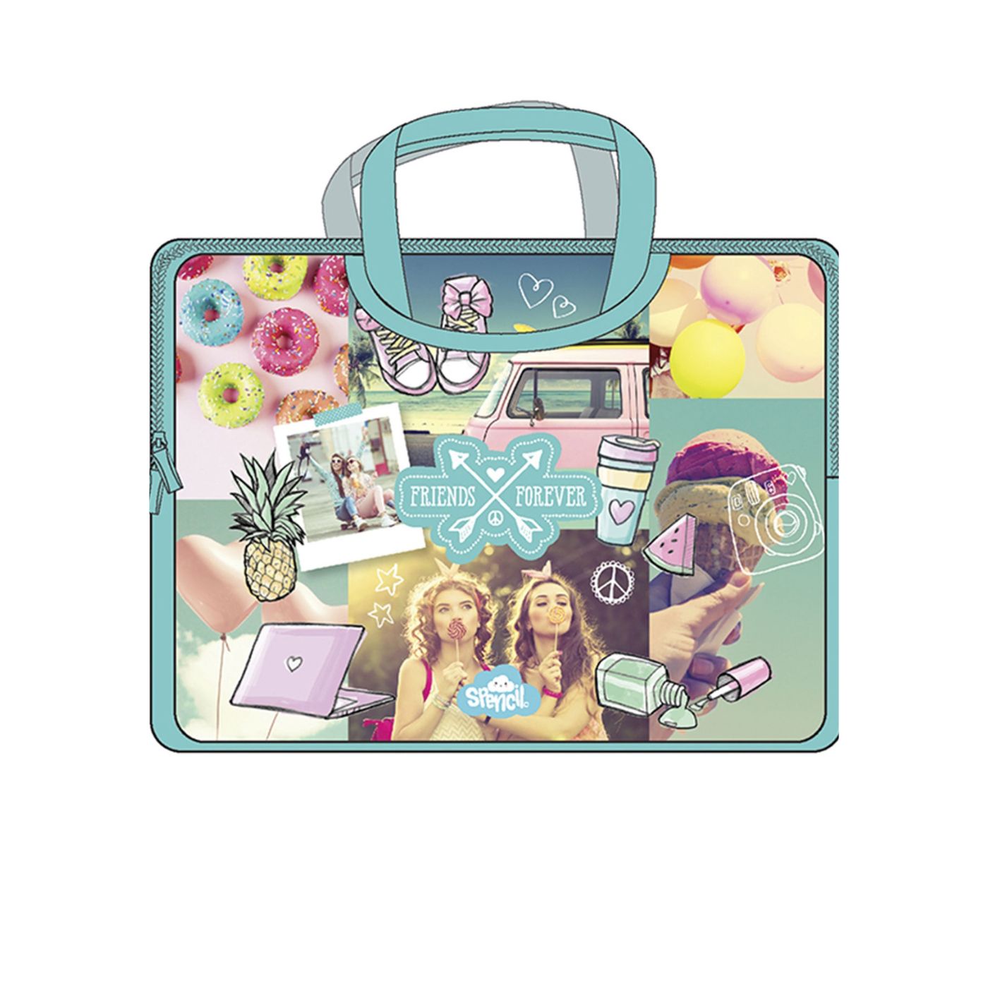 Spencil Tablet Case 240 x 320 mm Friends Forever