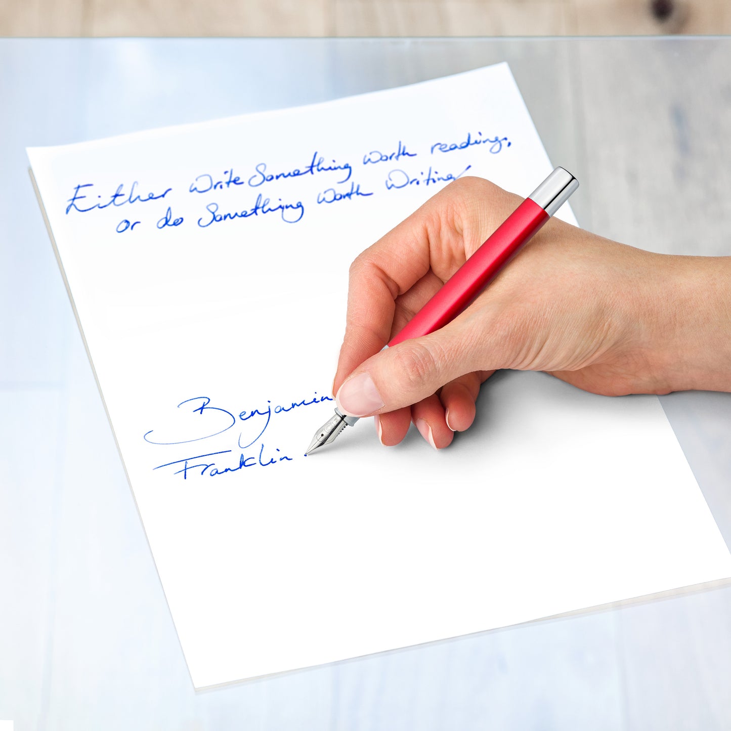 STAEDTLER® Triplus® Fountain Pen 474 Medium Nib Roaring Red