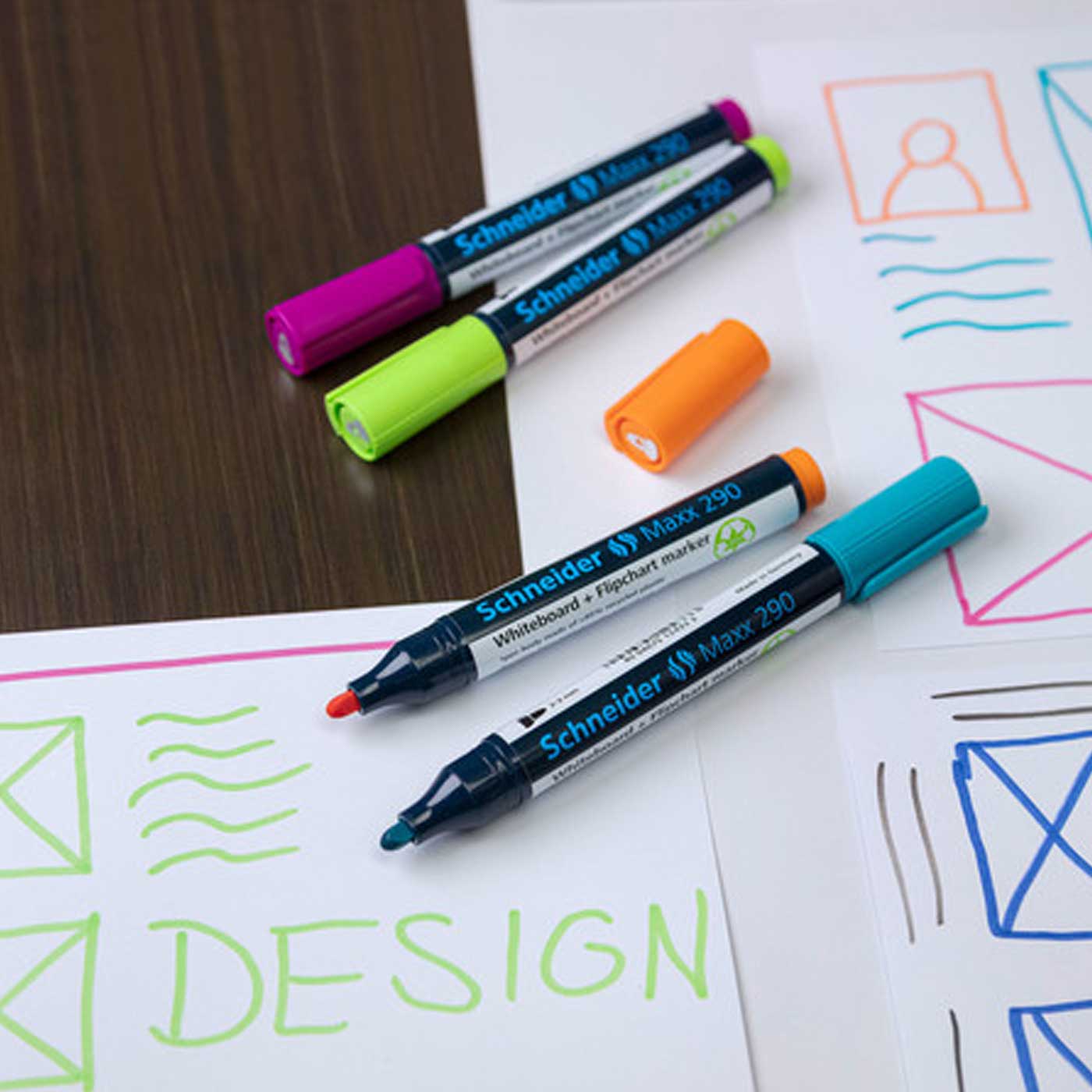 Schneider Whiteboard Marker Maxx 290 Red