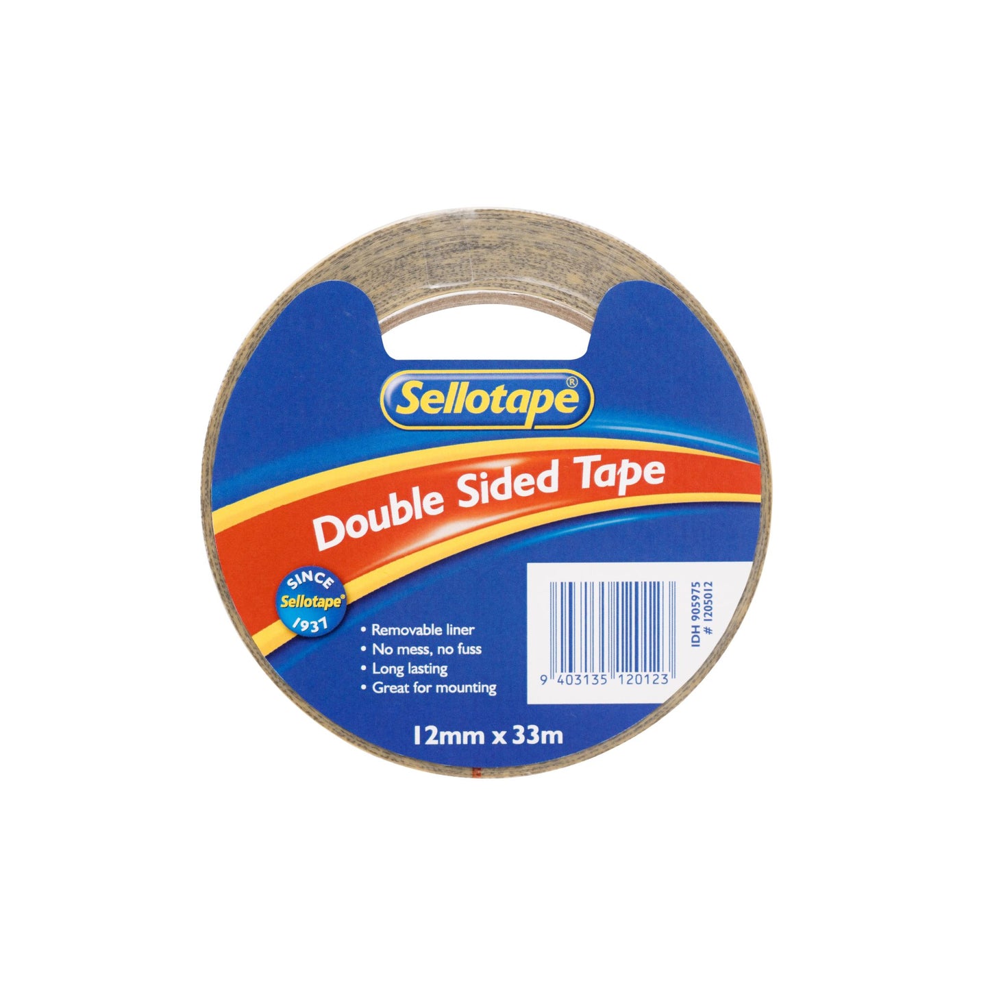 Sellotape 1205 Double Sided Tape 12mm x 33m