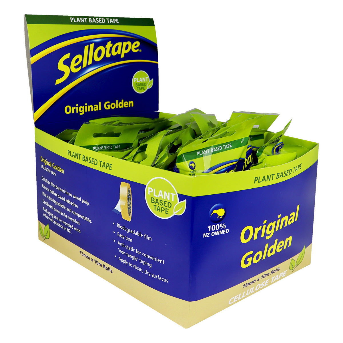 Sellotape 3250 Cellulose Refill Clear 15mm x 10m Each