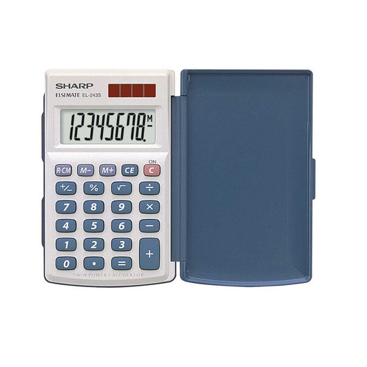 Sharp Calculator EL-243SB 8 Digit