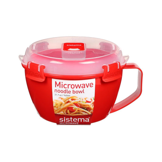 Sistema Noodle Bowl Microwave 940ml Red