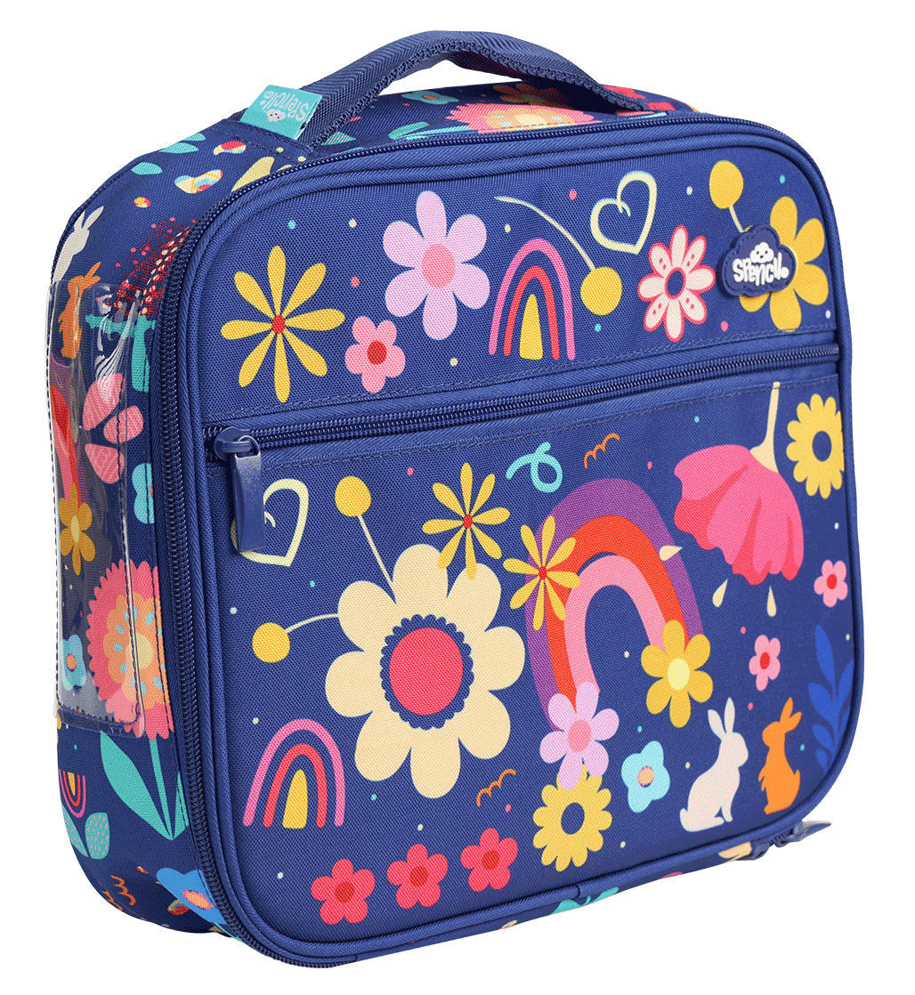 Spencil Big Cooler Lunch Bag + Chill Pack – Flower Fun