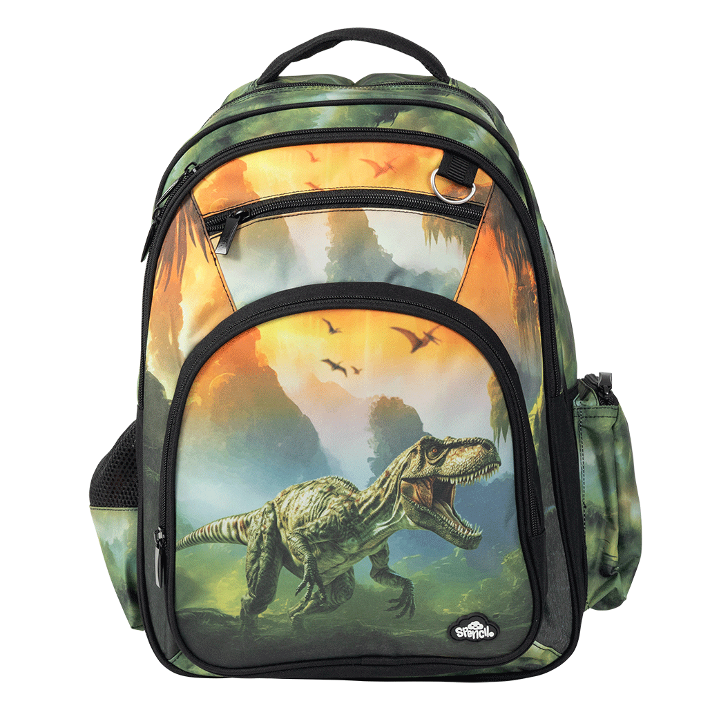 Spencil Big Kids Backpack - Jurassic Kingdom
