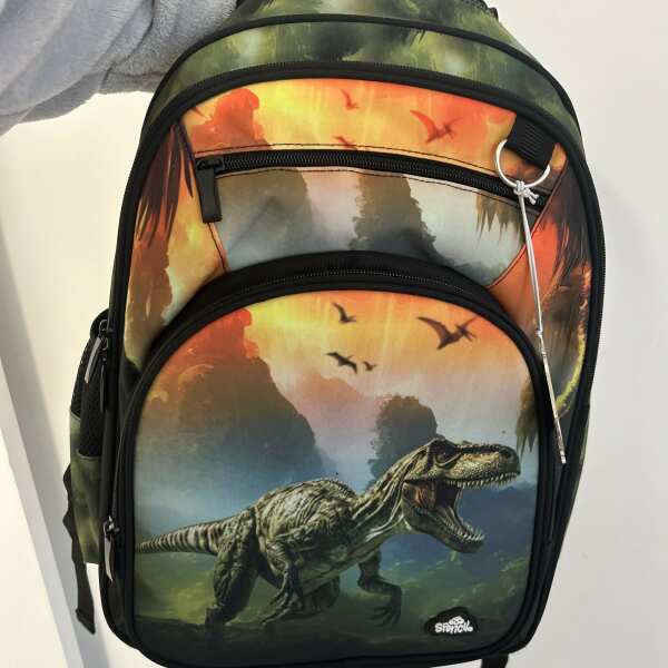 Spencil Big Kids Backpack - Jurassic Kingdom