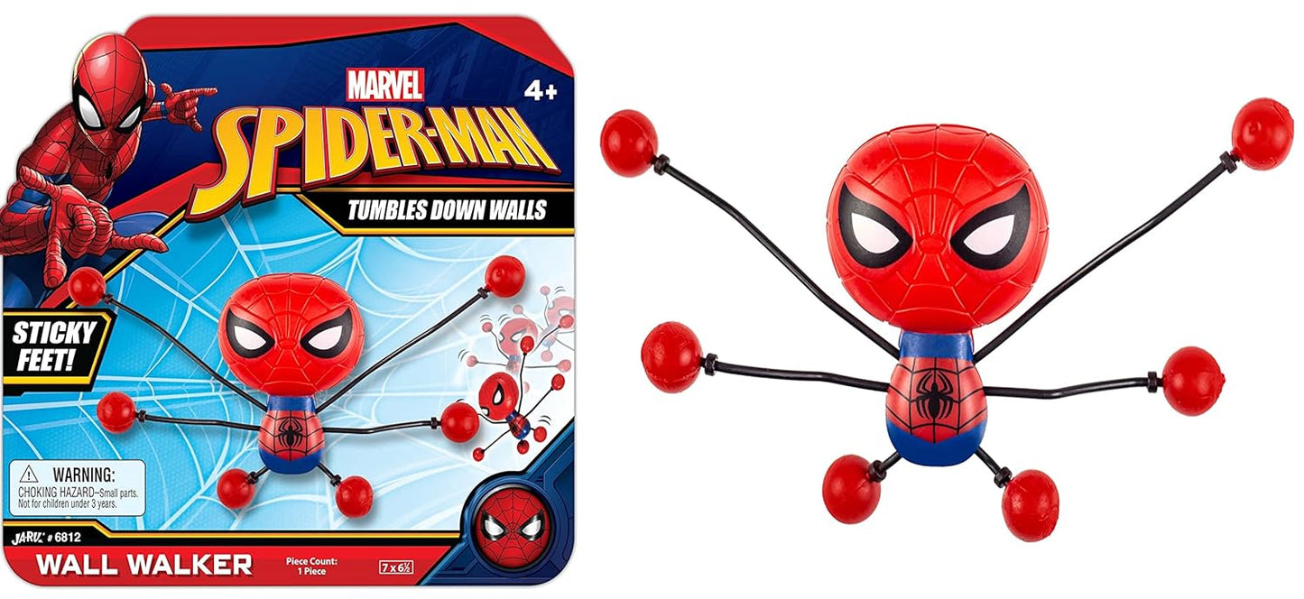 Spider-Man Stretchy Window-Crawler Toy – Sticky Wall Climber & Marvel Fidget Toy
