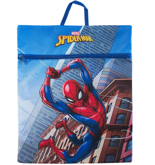 Spiderman Homework Book Bag 39 x 32cm