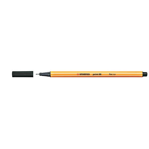 Stabilo Point Fineliner 88 0.4mm Black