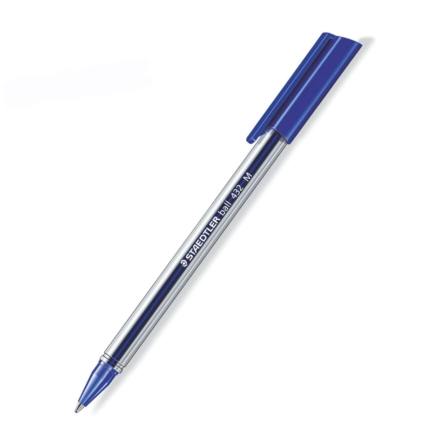Staedtler Ballpoint Pen Triangular Medium Capped 432 M-3 Blue