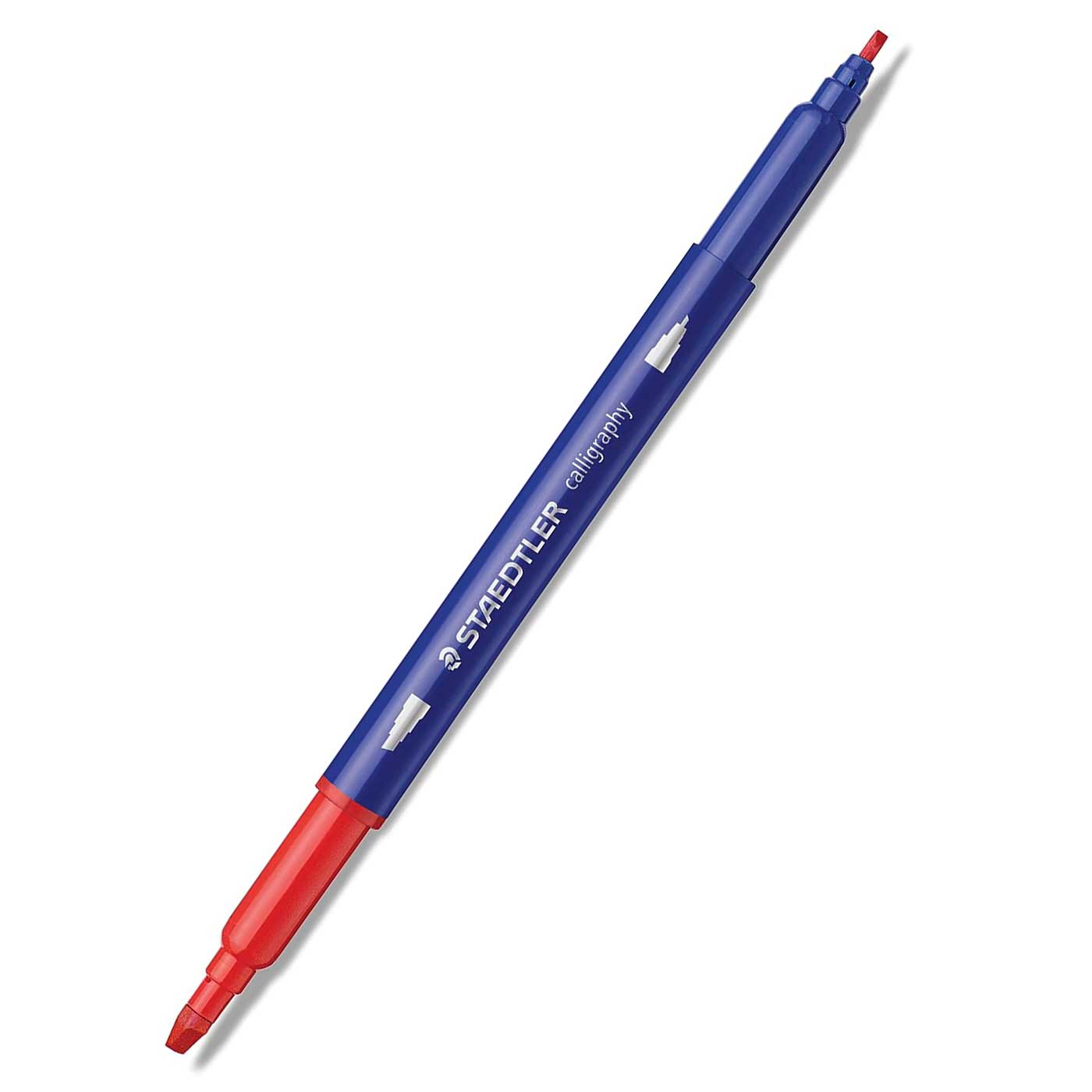 Staedtler Calligraphy Pen Double-Ended 2mm & 3.5mm Pack of 12 Assorted Colours