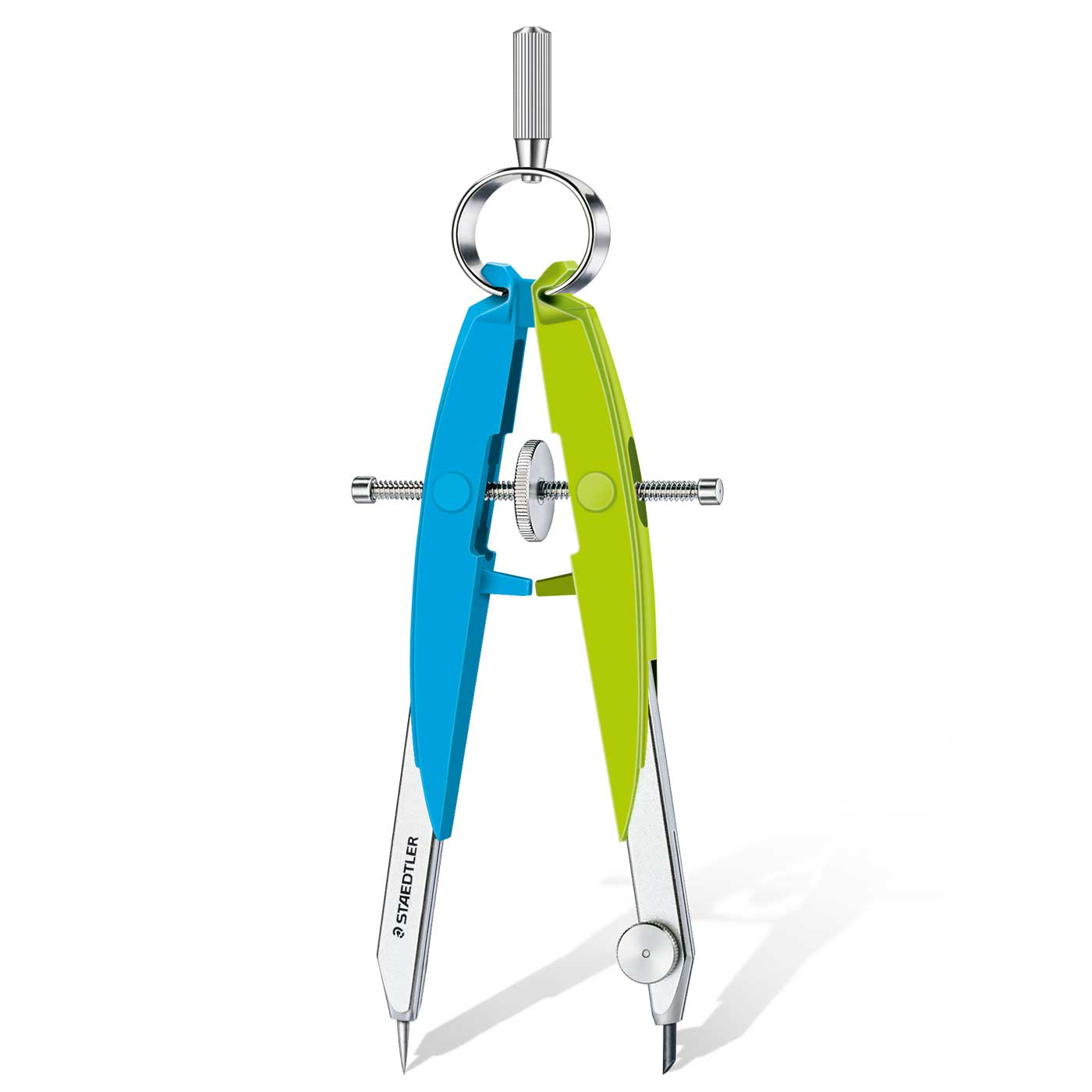 Staedtler Mars Comfort Precision Geometry Compass 556 00-N1 Neon Blue/Green