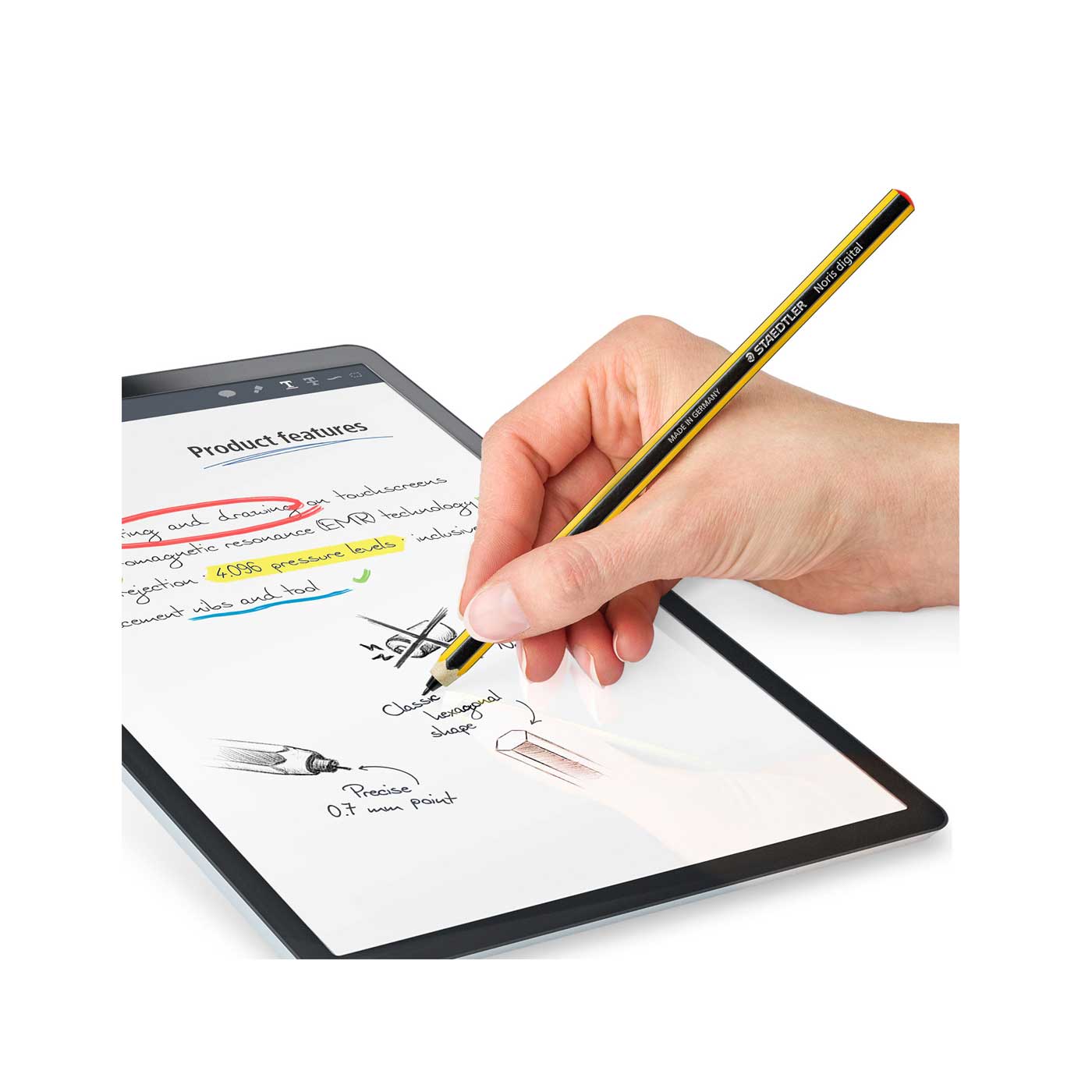 Staedtler Noris Digital Classic Stylus Pencil 180 22 – School Depot NZ