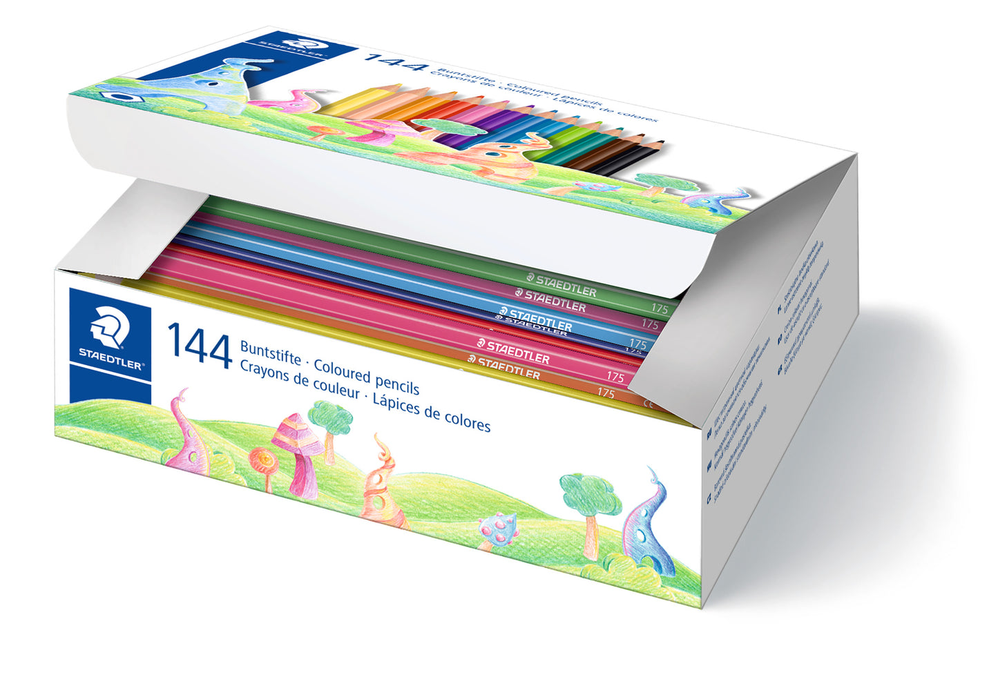 Staedtler Coloured Pencils 175 C144 Class Pack of 144