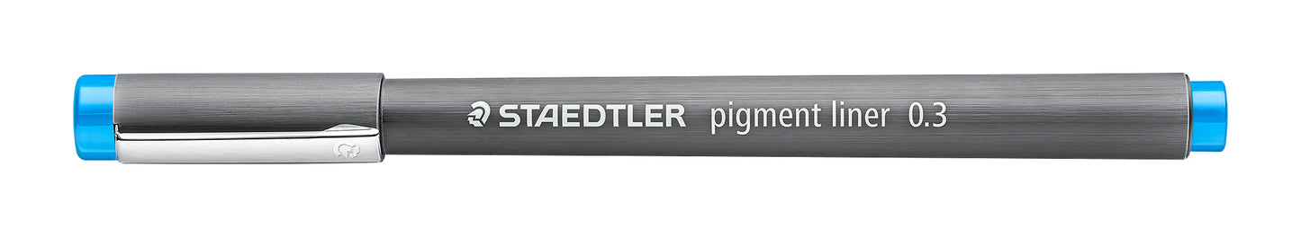 Staedtler Fineliner 308 Pigment Ink Pen Marsgraphic 0.3mm Blue