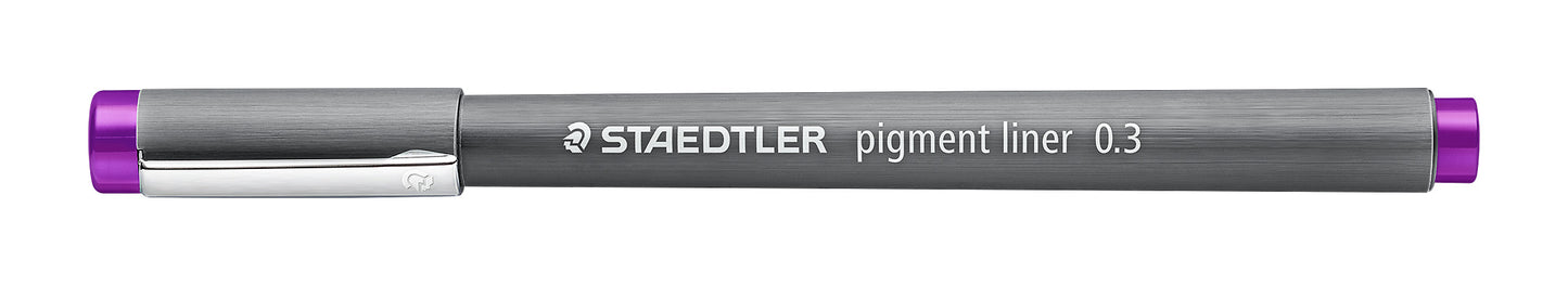 Staedtler Fineliner 308 Pigment Ink Pen Marsgraphic 0.3mm Violet