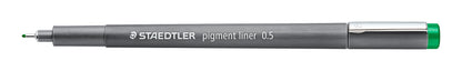 Staedtler Fineliner 308 Pigment Ink Pen Marsgraphic 0.5mm Green