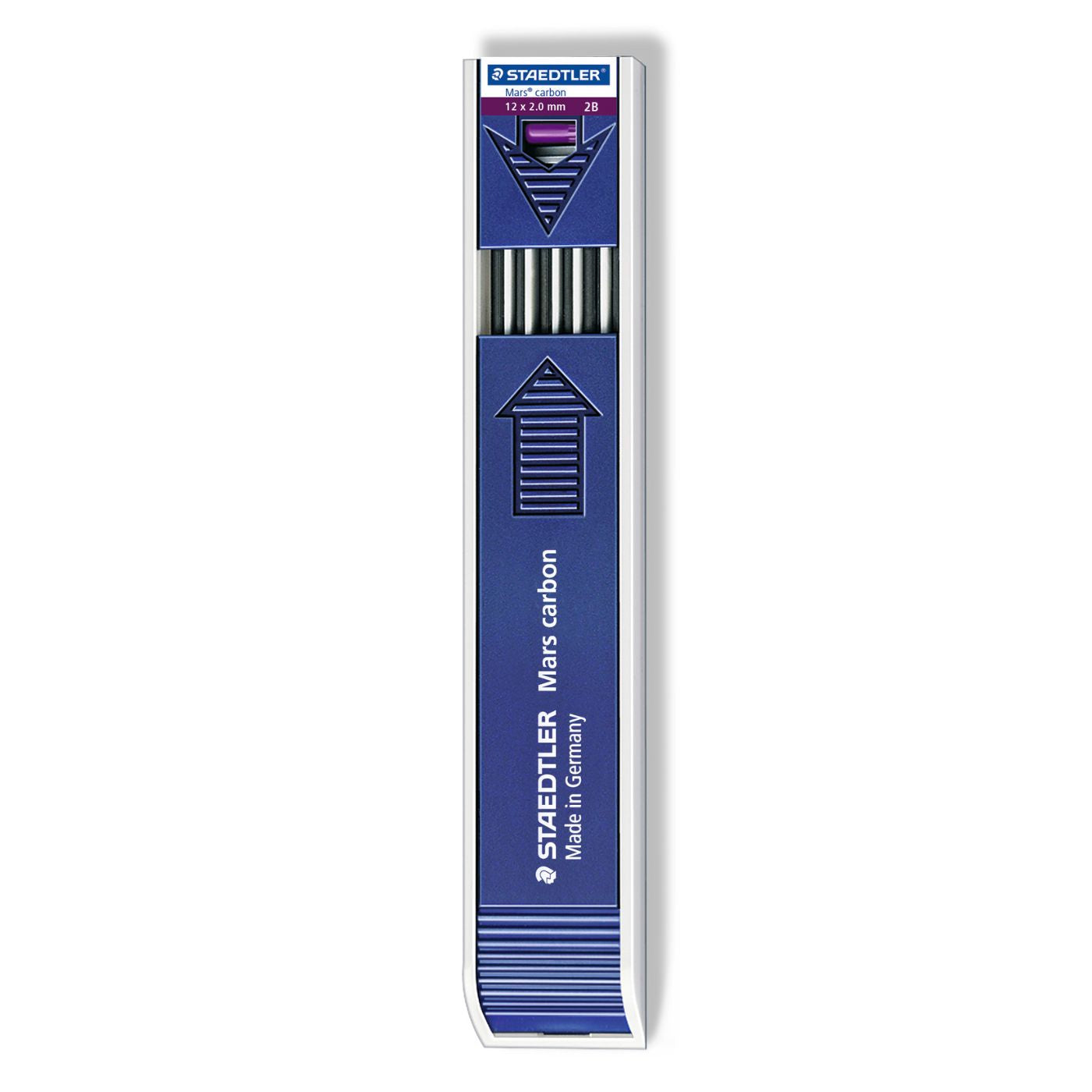 Staedtler Mars Carbon Leads 200-2B 2mm Tube of 12 Degree 2B