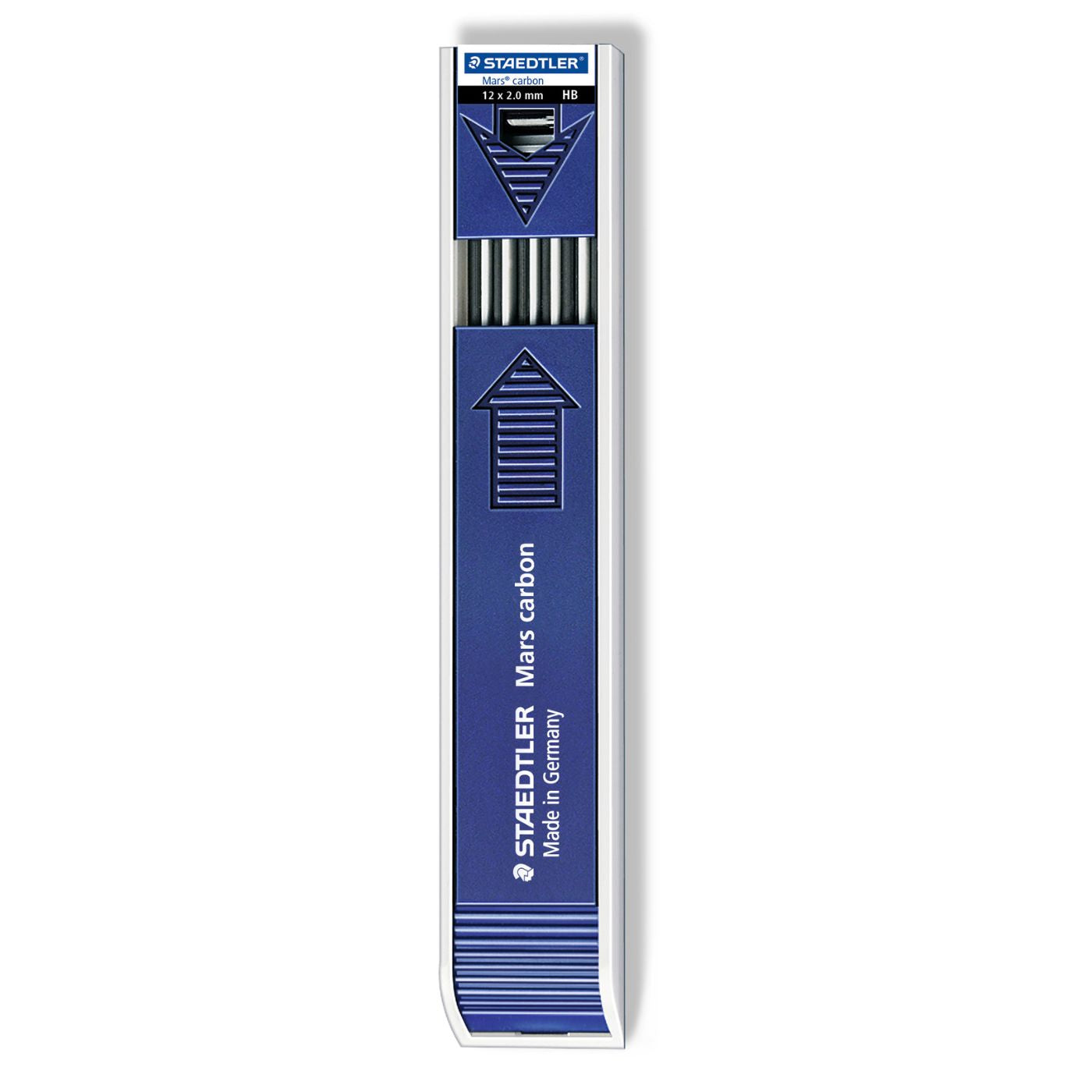 Staedtler Mars Carbon Leads 200-HB 2mm Tube of 12 Degree HB