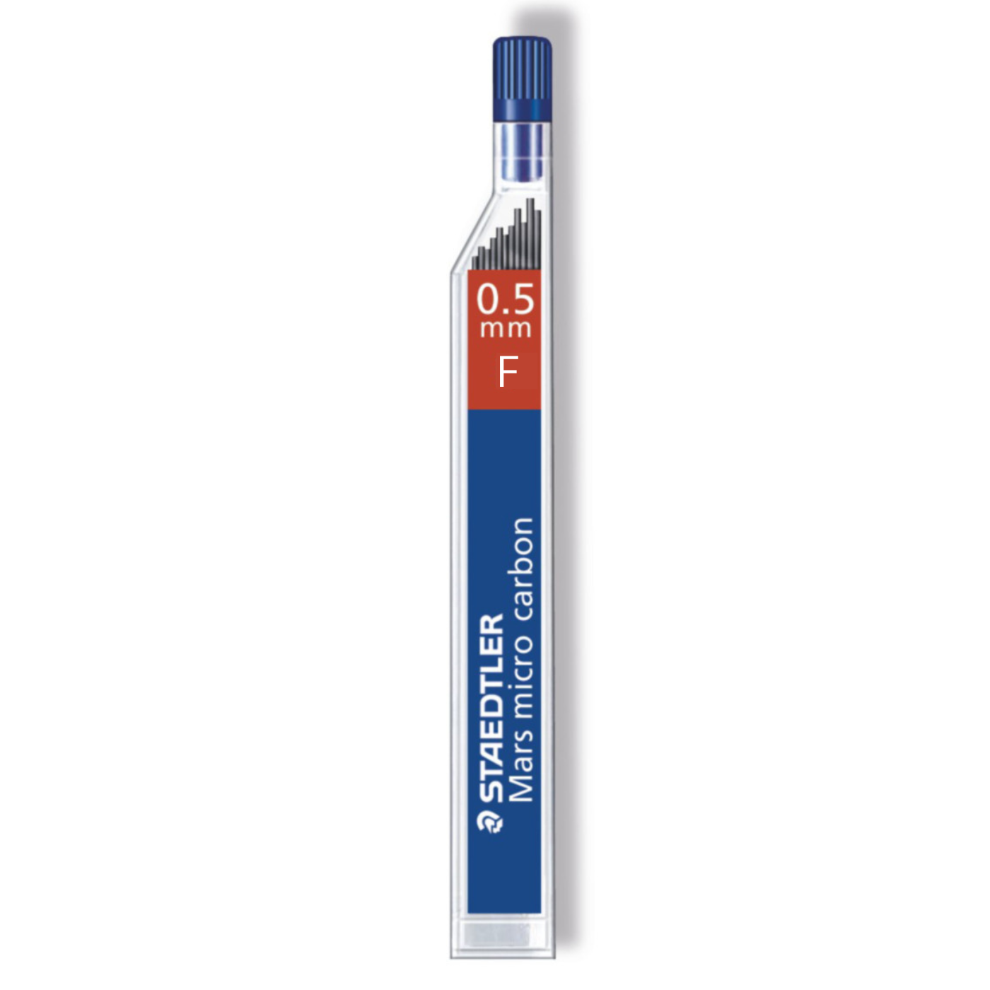 Staedtler Mars Micro Carbon Lead 250 05-F Tube of 12 Grade F 0.5mm