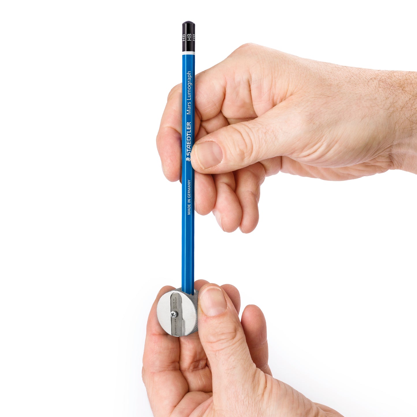 Staedtler Mars® Double Hole Magnesium Pencil Sharpener 510 25BK-C Metal