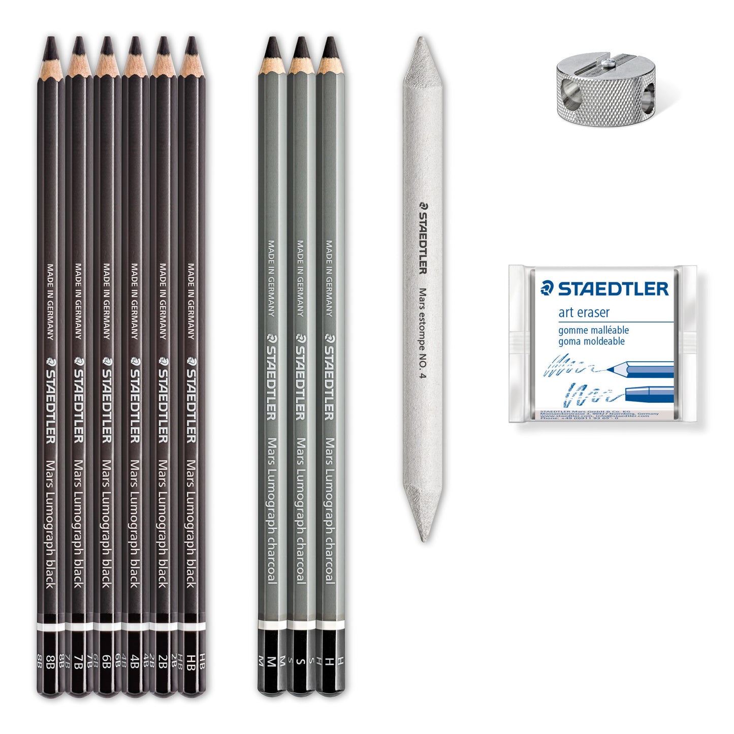 Staedtler Mars® Lumograph® Art Set of 12 Design Journey 61 100C