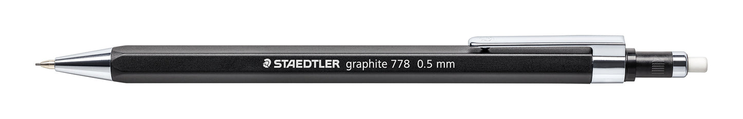 Staedtler Mechanical Pencil 778 05-9 Graphite Black Barrel 0.5mm