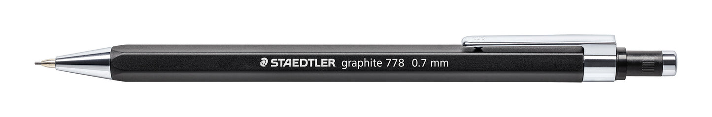 Staedtler Mechanical Pencil 778 07-9 Graphite Black Barrel 0.7mm