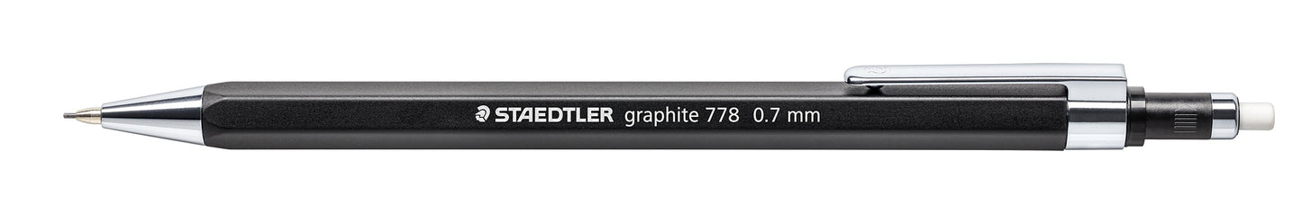 Staedtler Mechanical Pencil 778 07-9 Graphite Black Barrel 0.7mm