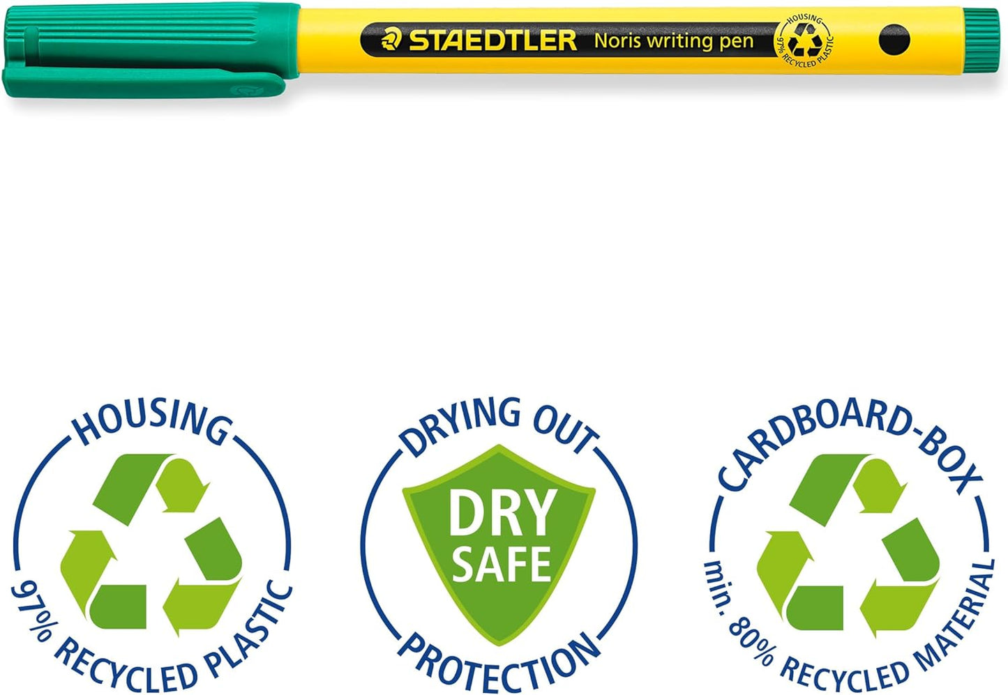 Staedtler Noris® Writing Pen 307-5 Fineliner 0.6mm Green