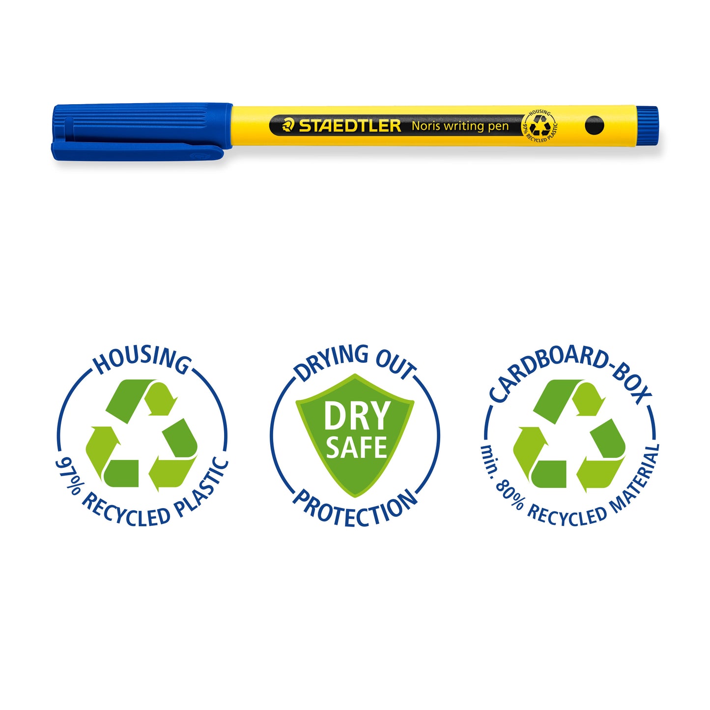 Staedtler Noris® Writing Pen 307 Fineliner 0.6mm Blue