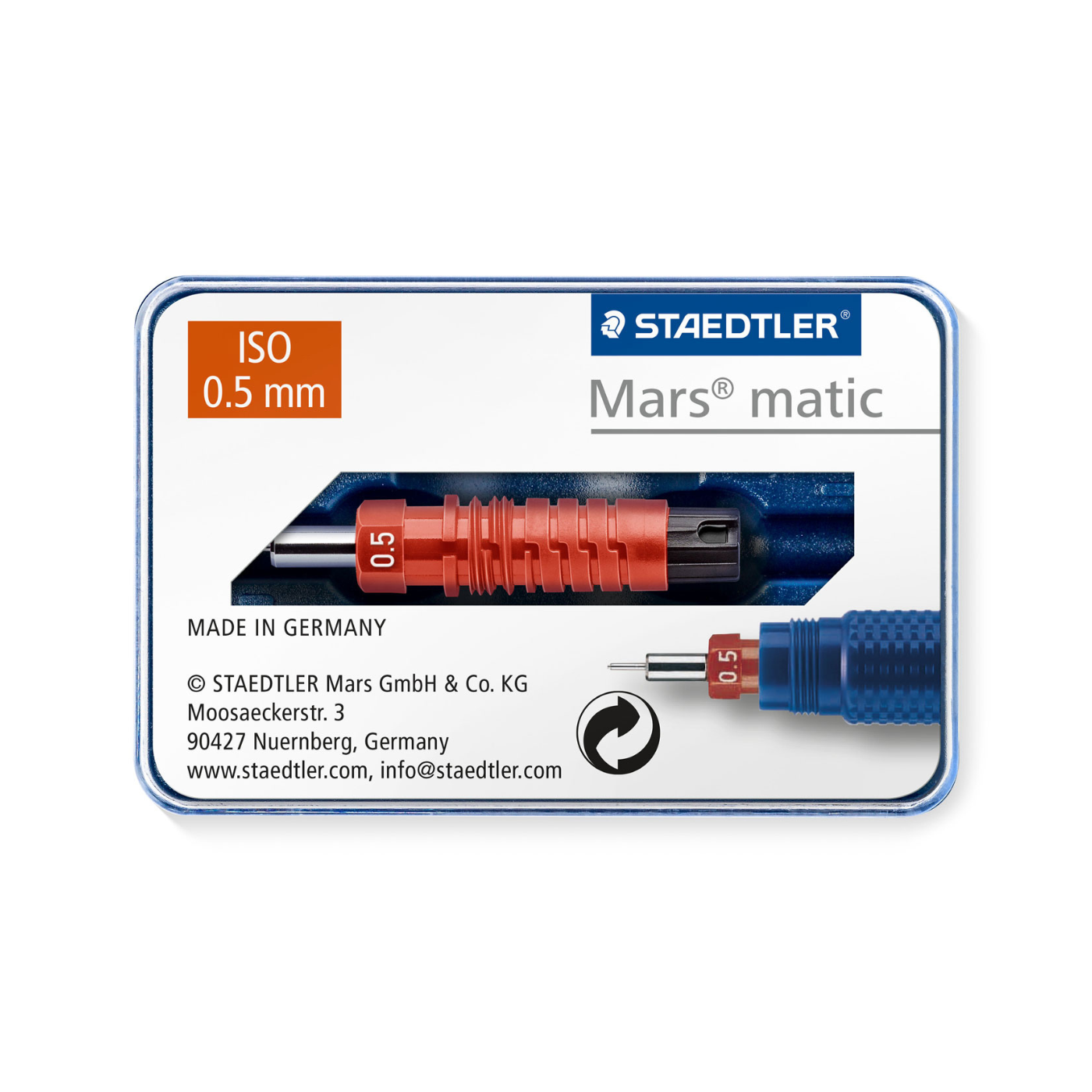 Staedtler Mars Matic 750 M05 Spare Drafting Pen Point 0.5mm