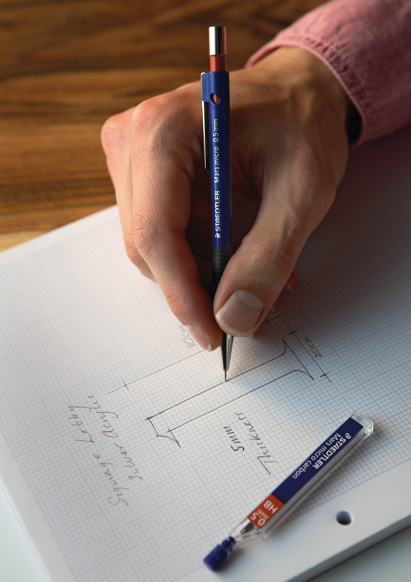 Staedtler Mechanical Pencil 775 Mars Micro Fineline 0.5mm