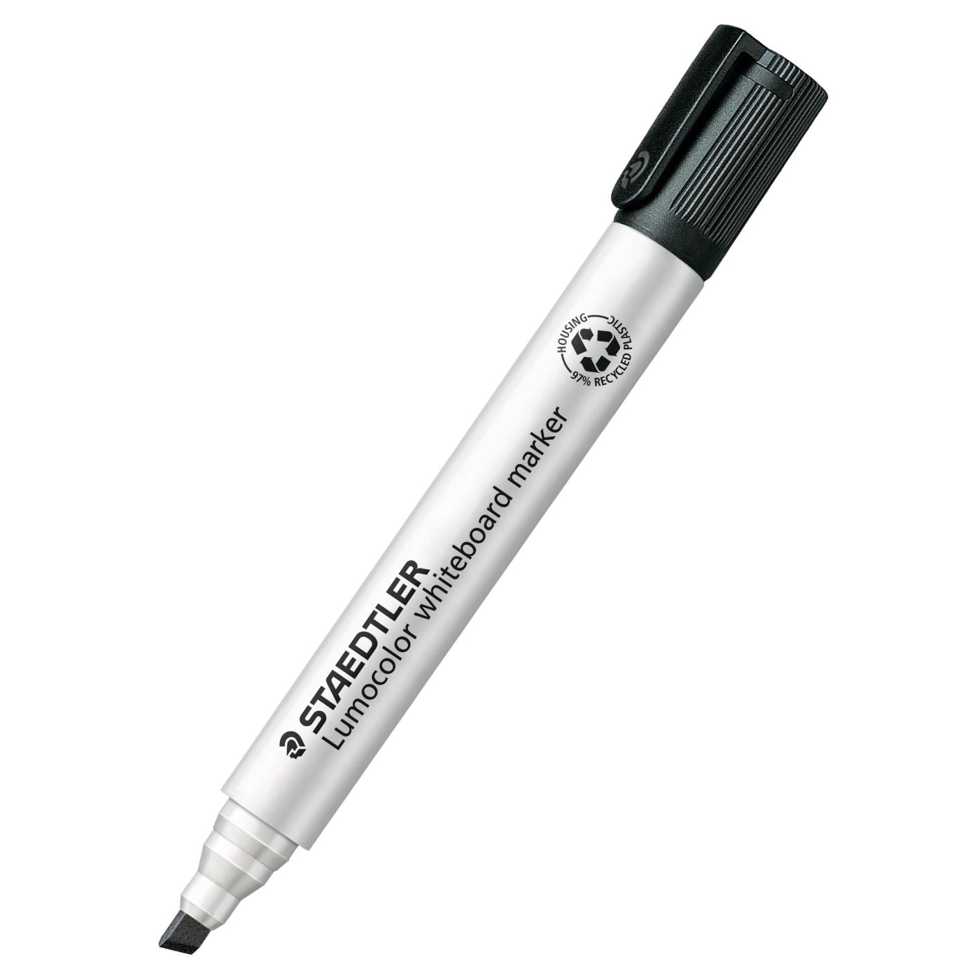 Staedtler Whiteboard Marker 351 B-9 Lumocolor Chisel Tip Black