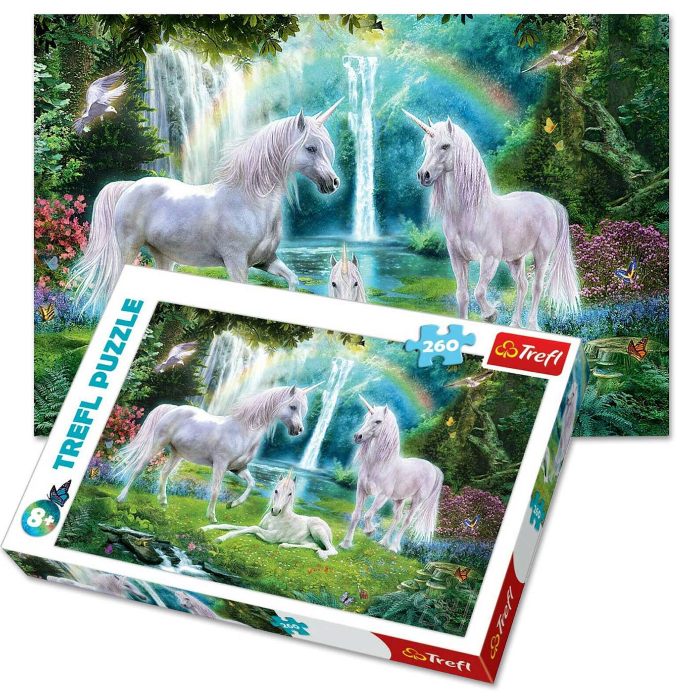 Trefl Premium Puzzle Unicorn Landscape 260 Pieces 60 x 40cm