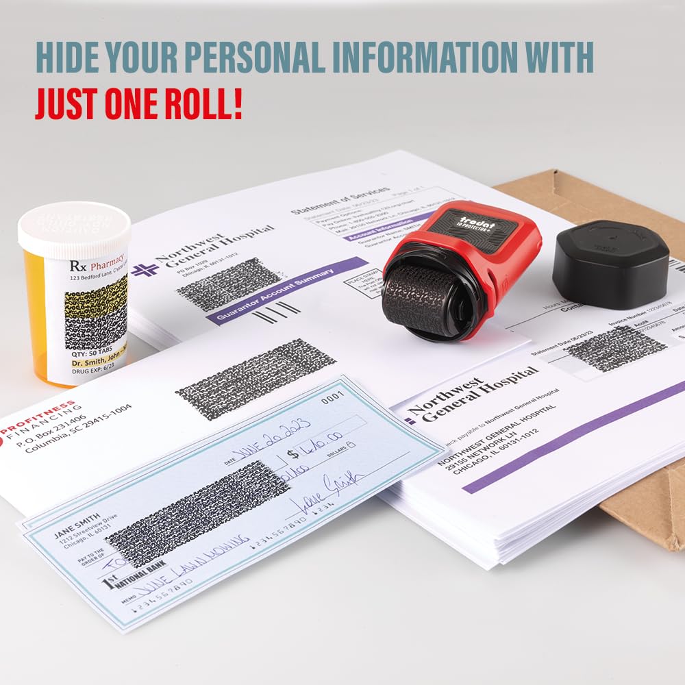 Trodat ID Protector+ Ink Roller with Integrated Box & Letter Opener (3-in-1)
