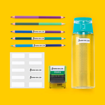Trodat Personalised Labelling Stamp 'N Stick DIY Kit