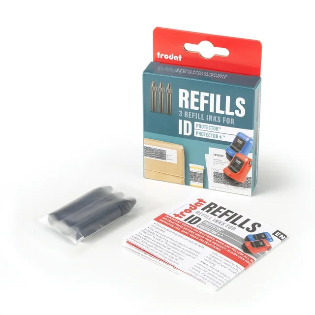 Trodat Refill Inks for ID Protector+ Pack of 3