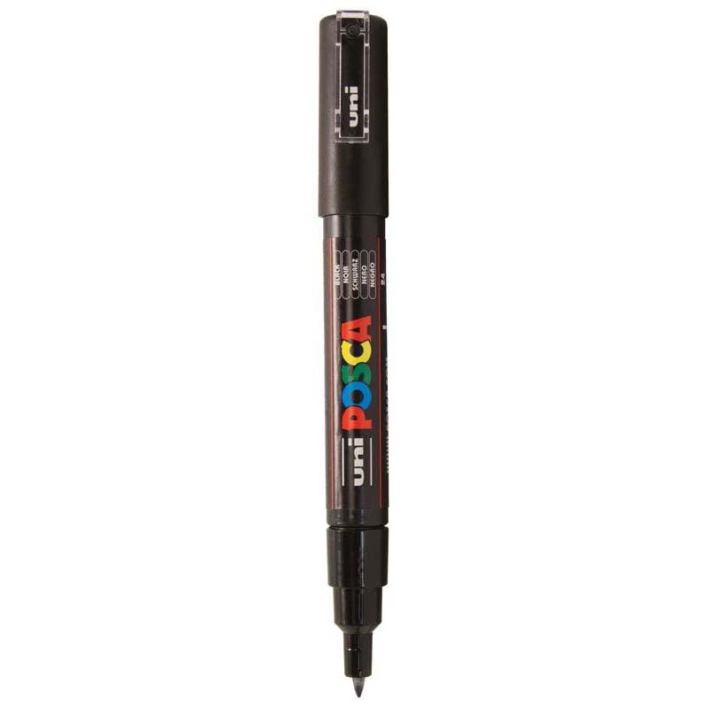 Uni Posca Marker 0.7mm Fine Bullet Tip PC-1M Black