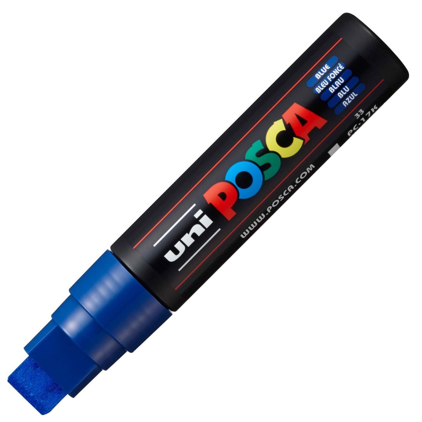 Uni Posca Paint Marker Bold Chisel Tip 15.0mm PC-17K Assorted 8 Pack
