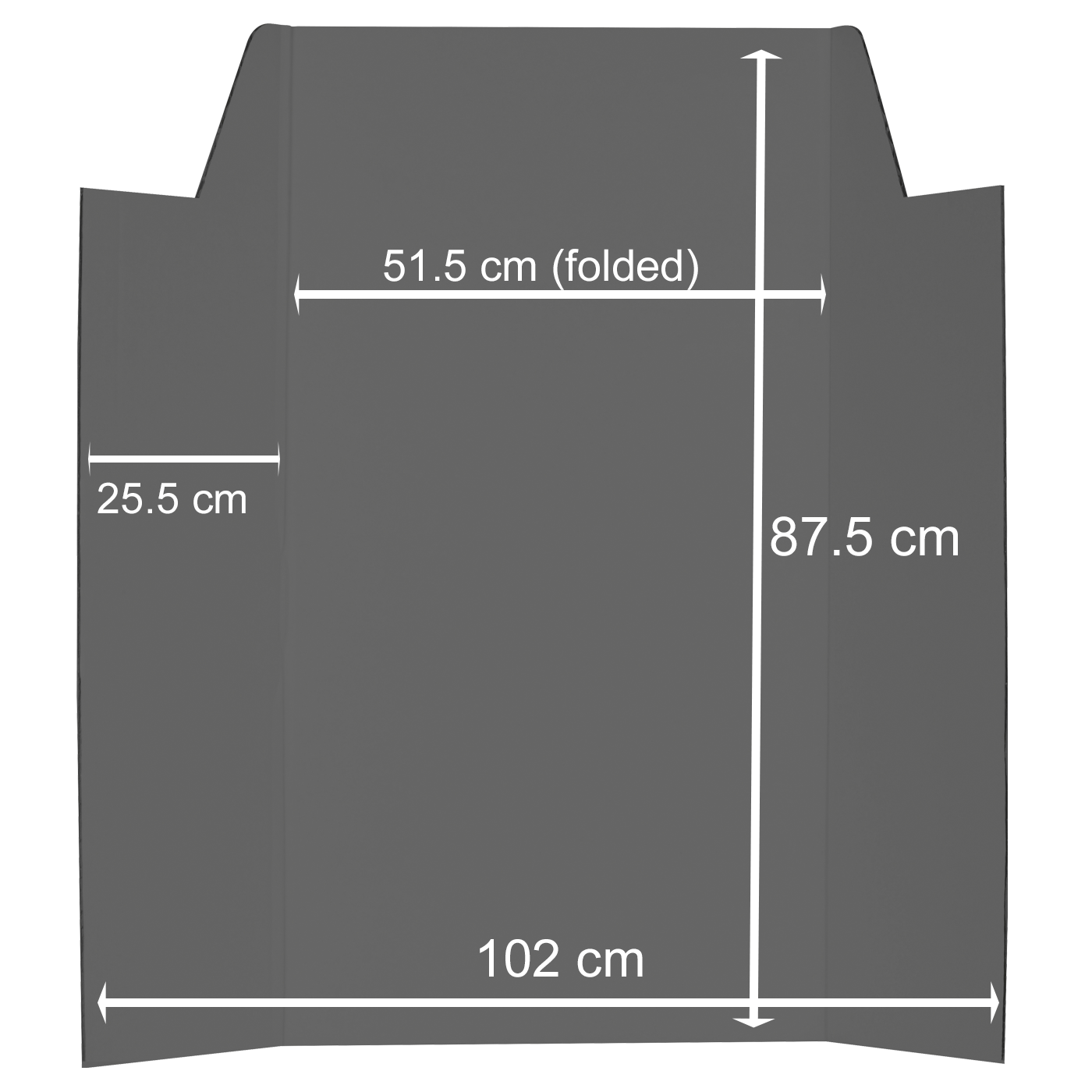 Warwick Display Board With Header 102 x 87.5cm Black